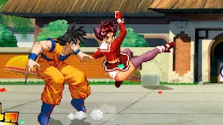 Mugen Dragonball vs KOF Son Goku(孫悟空) vs Athena Asamiya(麻宮アテナ)