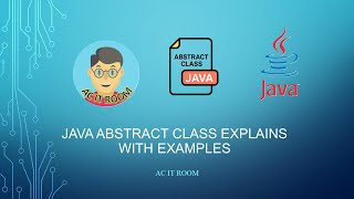 abstract class in java with example program