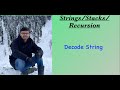 Decode String | Leetcode 394 | Stack/String/Recursion