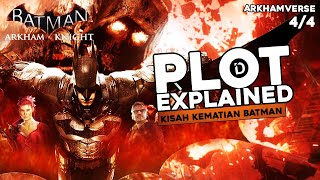 Plot BATMAN ARKHAM KNIGHT [4/4] - Alur Cerita Game + TRUE ENDING & PENJELASAN (Rocksteady Studios)