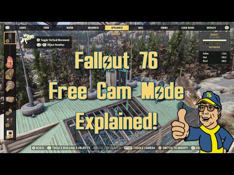 How to Use the Free Cam in Fallout 76