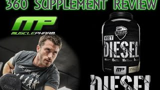 New Musclepharm's Hardcore Series Supplement Review Part 3: Whey Protein Diesel
