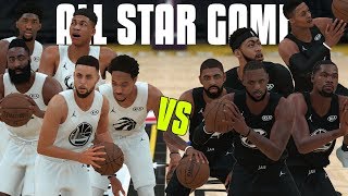 2018 NBA All Star Game In NBA 2K18! Team Curry vs Team LeBron!