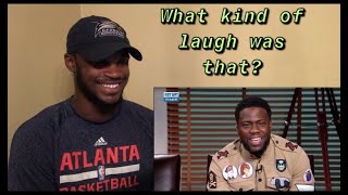 Kevin Hart Reacts To Kawhi Leonard’s Laugh | Reaction
