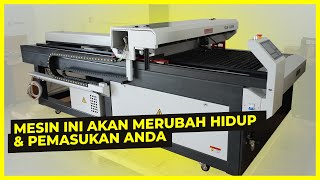 Review Mesin Laser Metal, Non Metal Atlas TLM 1325M (Acrylic, Kayu, Stainless)