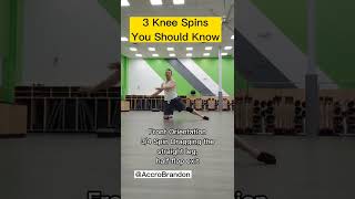 3 Floorwork Knee Spins For Beginners