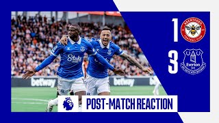 Brentford 1-3 Everton: Abdoulaye Doucoure's reaction!
