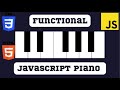 How to Build a Piano using Javascript, HTML & CSS