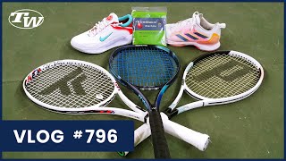 PLAYTESTER PICKS our favorite tennis gear (shoes, strings, etc); sneak peek of a new racquet VLOG796