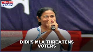 TMC MLA sparks controversy at a poll rally; threatens voters ahead of elections