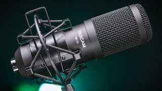 Tascam TM-70 Dynamic Microphone Review / Test (ft. Rode PodMic, Zoom ZDM-1, Shure SM58, SE V7)