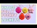 TOY TOUR: VINTAGE POLLY POCKET LOCKETS! | Vintage Polly Pocket Collection