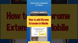 Chrome useful extension in Mobile | Yandex Browser Handles it #shorts #youtubeshorts #ytshorts