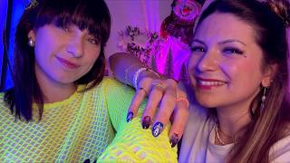 ASMR Real Person Pampering - Trying To Give My Friend Tingles @sleepasmrtist  - German/English