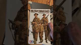 New unboxing of Army miniatures from Tamiya in 1/35th scale #ww2 #unboxing #miniatures #hobby