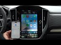 how to connect to apple carplay forester subaru guide