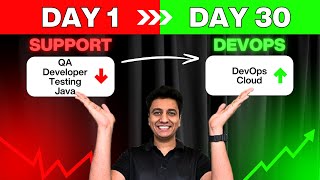 Switch Career to DevOps & Cloud | From Support, Testing, QA [Step-by-Step]