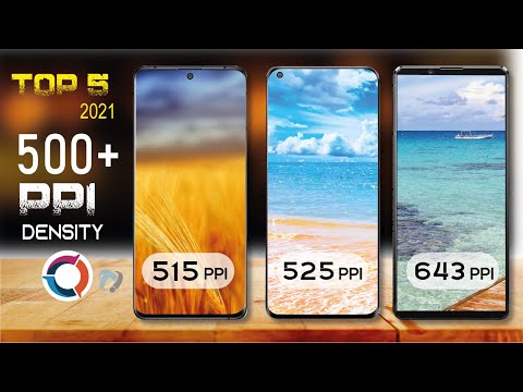 What is a good pixel density for a phone?