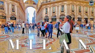 MILAN ITALY 🇮🇹 4K Grandiose cosmopolitan metropolis / Holiday from Switzerland