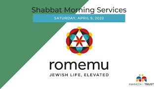 Welcome to Romemu Passover Day 2 Services!