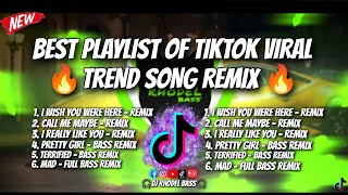 🔥 BEST PLAYLIST OF TIKTOK VIRAL TREND SONG REMIX/DJ RHODEL BASS 2K24-2K25 🔥