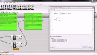 Grasshopper: List from Python Component