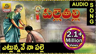 Etlunnave Naa Palle - Nernala Kishore Songs || Telugu Folk Songs || Telangana Folk Songs