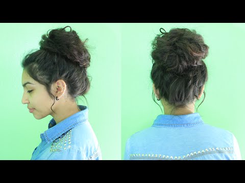 Easy Messy Bun Tutorial Easy Messy Bun Tutorial