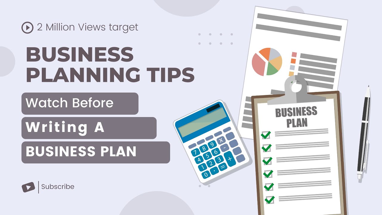 Writing A Business PLAN! Checkout Business Planning Tips For Beginners ...