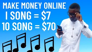 make $120 listening to music 🎶 (How to Make Money online in Nigeria 2022) fast!