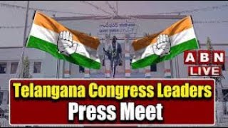 🔴LIVE : Gandhi Bhavan  Press Meet | Congress | ABN Telugu