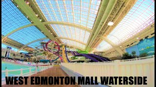 WEST EDMONTON MALL WATER PARK  ALL SLIDES (4K)
