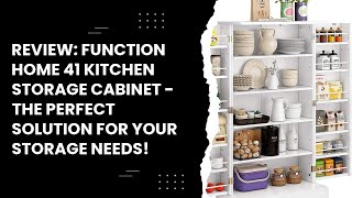 Review: Function Home 41 Kitchen Storage Cabinet - The Perfect Solution for Your Storage Needs!