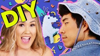 The Try Guys Try 90s Crafts ft. LaurDIY