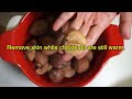 【kuri okowa（chestnuts with sweet rice ）】japanese mama s 3min.cooking channel