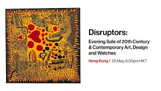 Livestream | Disruptors: Evening Sale of 20th Century \u0026 Contemporary Art, Design and Watches