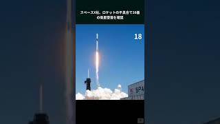 スペースX社、ロケットの不具合で20基の衛星墜落を確認