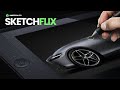 SketchFLIX - 004 | How to rendering a Ferrari Roma