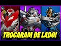 TRANSFORMERS QUE TROCARAM DE LADO!