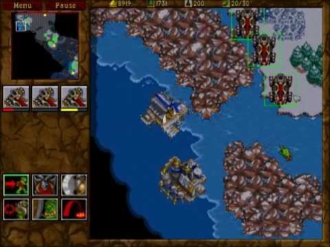 Warcraft 2: Tides Of Darkness - Orc Campaign Gameplay - Mission 10 ...