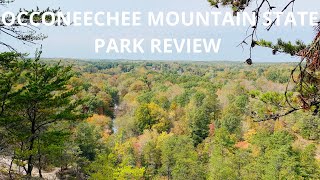 NC State Park Review: OCCONEECHEE mountain state park. Fantastic views and moderate hike!