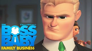 Boss Baby: Family Business | Uncle Ted Arrives At The Templeton House