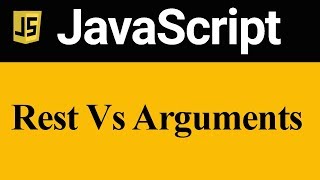Difference between Rest Parameter and Arguments Object in JavaScript (Hindi)