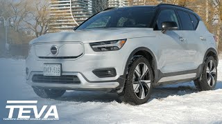 2022 Volvo XC40 Recharge (Winter Test) / TEVAdrive