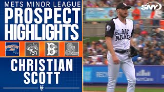 Christian Scott makes another cameo with the Triple-A Syracuse Mets | SNY