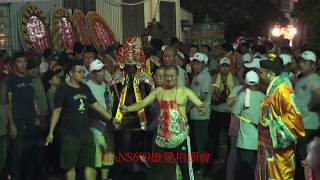 影片~2019 11 3台南安平金龍宮回本廟9~安平金龍宮祖師聖駕帶領人員\u0026神尊過七星爐入廟