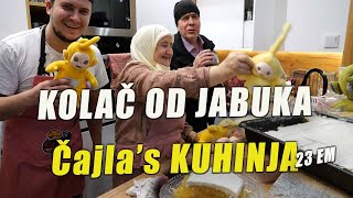 KOLAČ SA BLENDIRANIM JABUKAMA I PUDINGOM - Čajla's KUHINJA 23 EM / II SEZ.