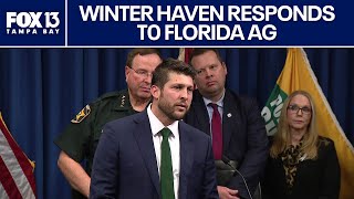 Winter Haven denies accusations made by Florida AG's over homeless
