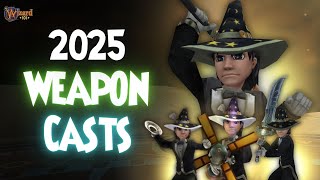Wizard101 - All Weapon Animations (2025)