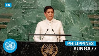 🇵🇭 Philippines - President Addresses United Nations General Debate, 77th Session (English) | #UNGA